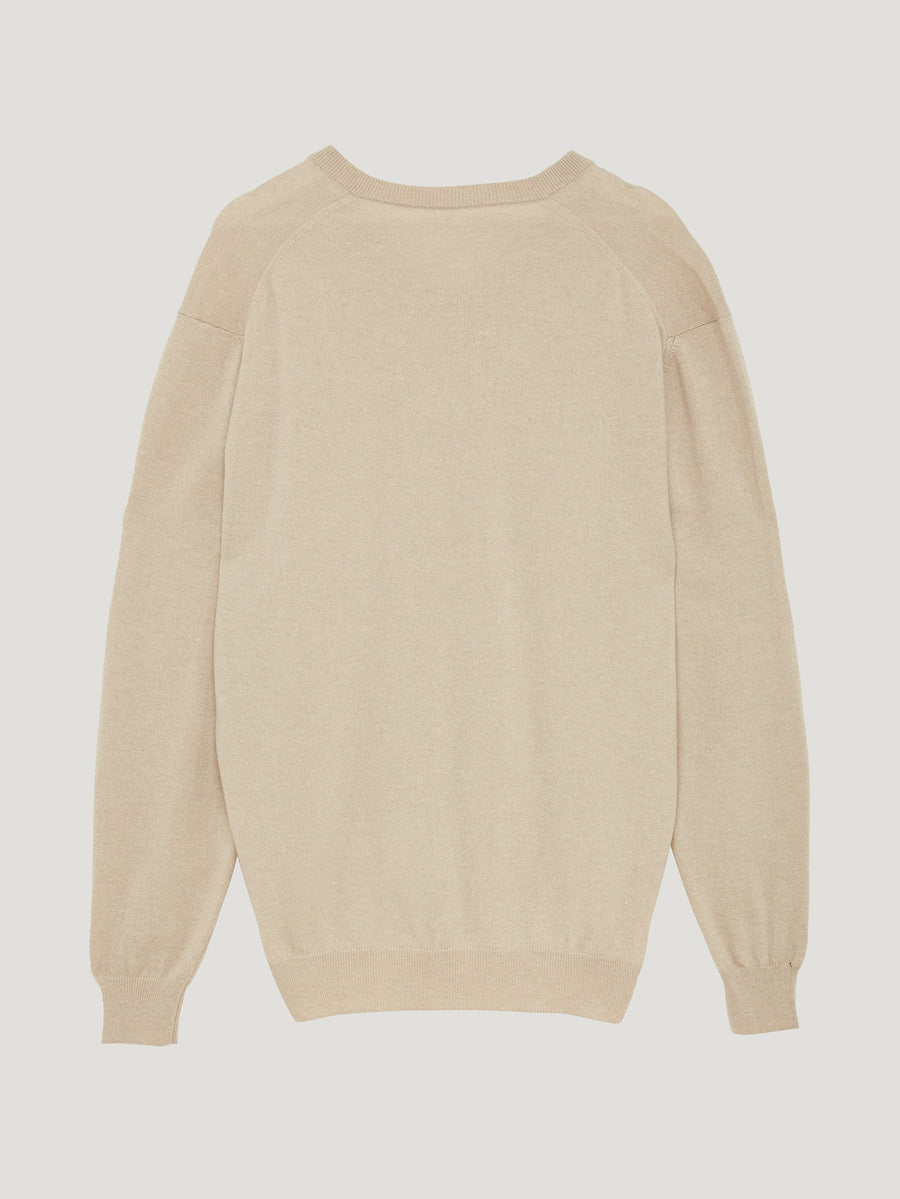 Bone Venetian V Neck - Connolly