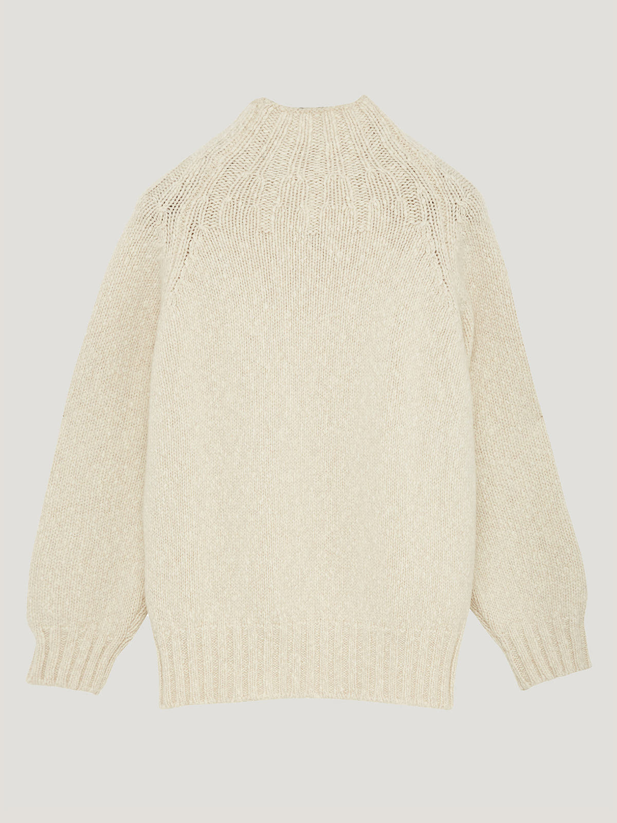 Ecru Oversized Chunky Knit - Connolly