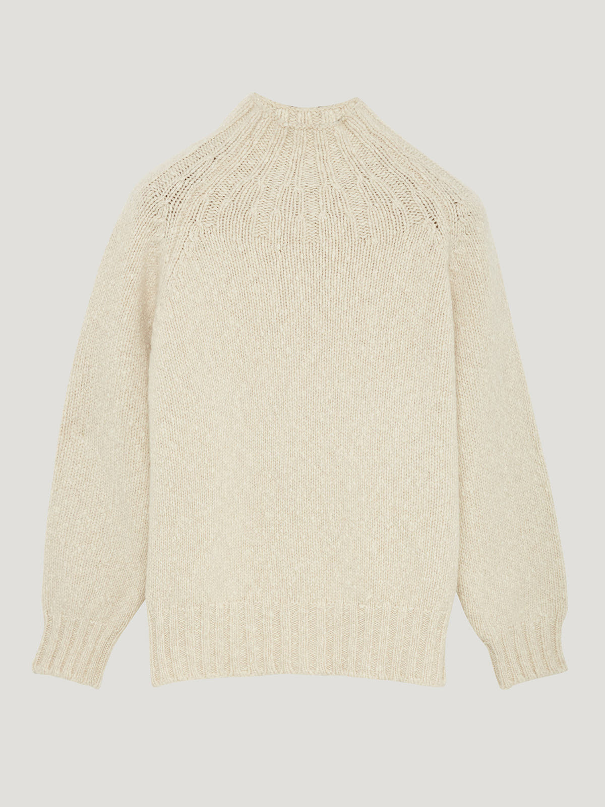 Ecru Oversized Chunky Knit - Connolly