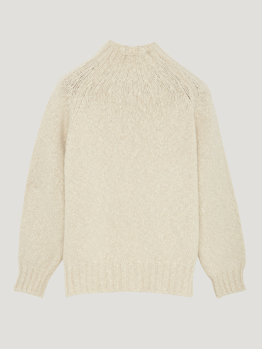 Ecru Oversized Chunky Knit - Connolly