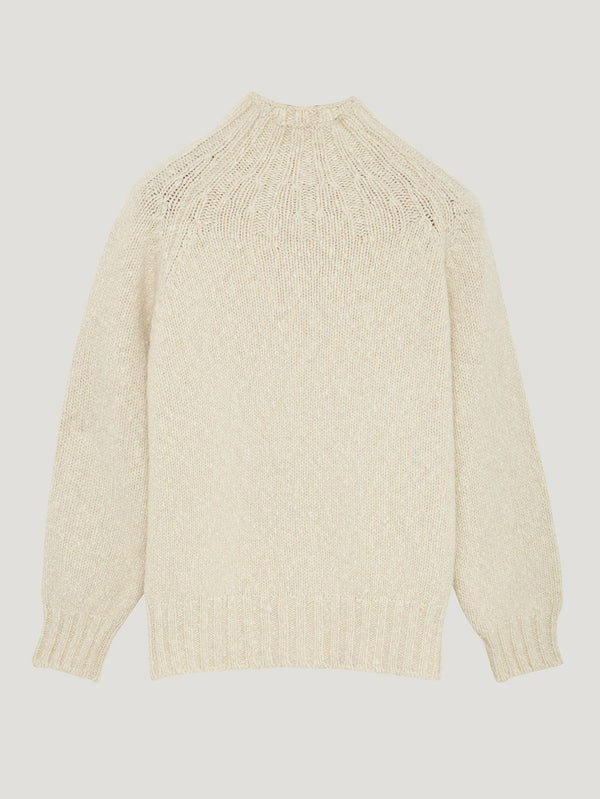 Ecru Oversized Chunky Knit