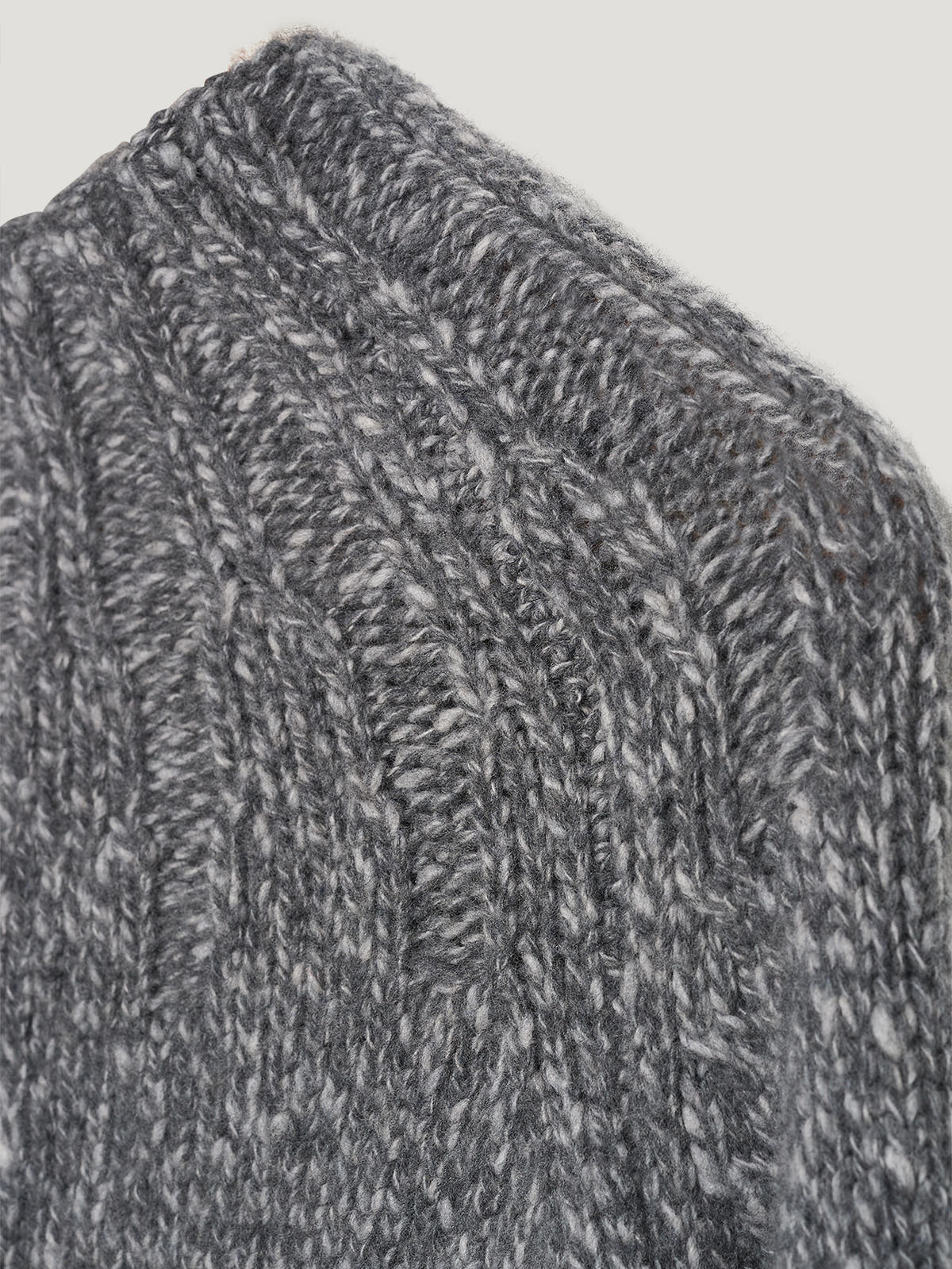 Dark Grey Oversized Chunky Knit - Connolly