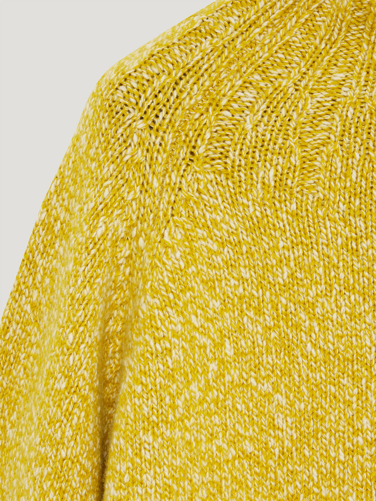 Yellow/Ecru Oversized Chunky Knit - Connolly