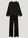 Black Nouvelle Trouser Suit