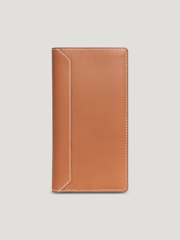 Tan Envelope Coat Wallet