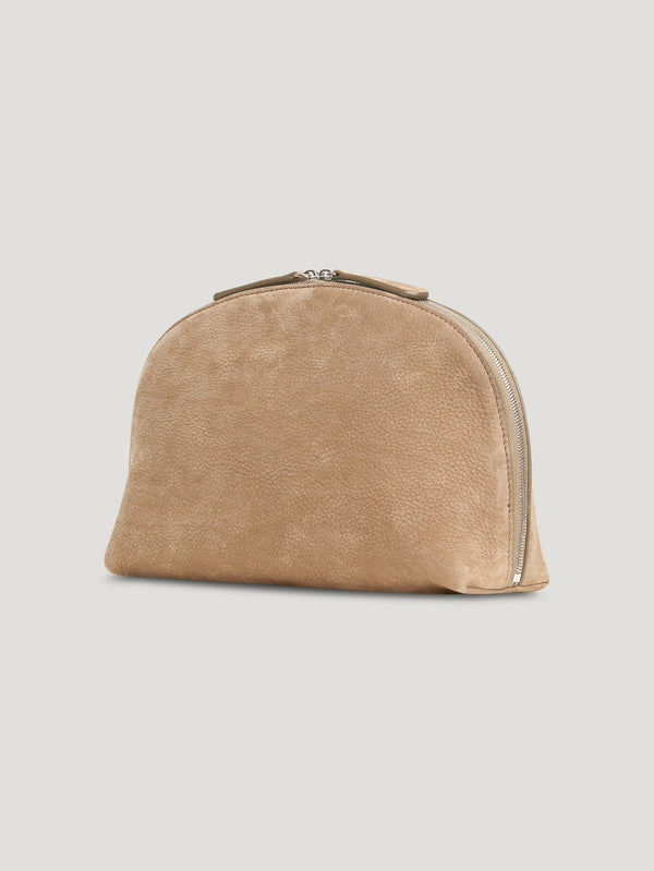 Taupe Large Travel Pouch