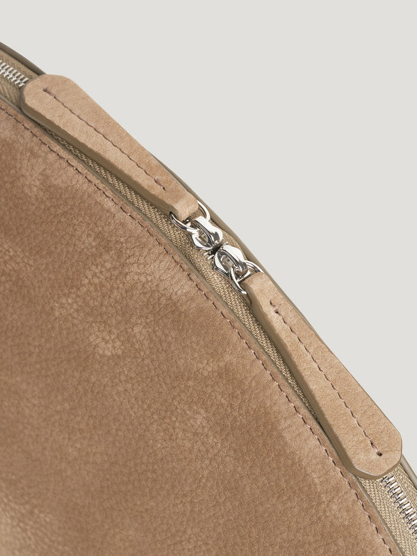 Taupe Large Travel Pouch