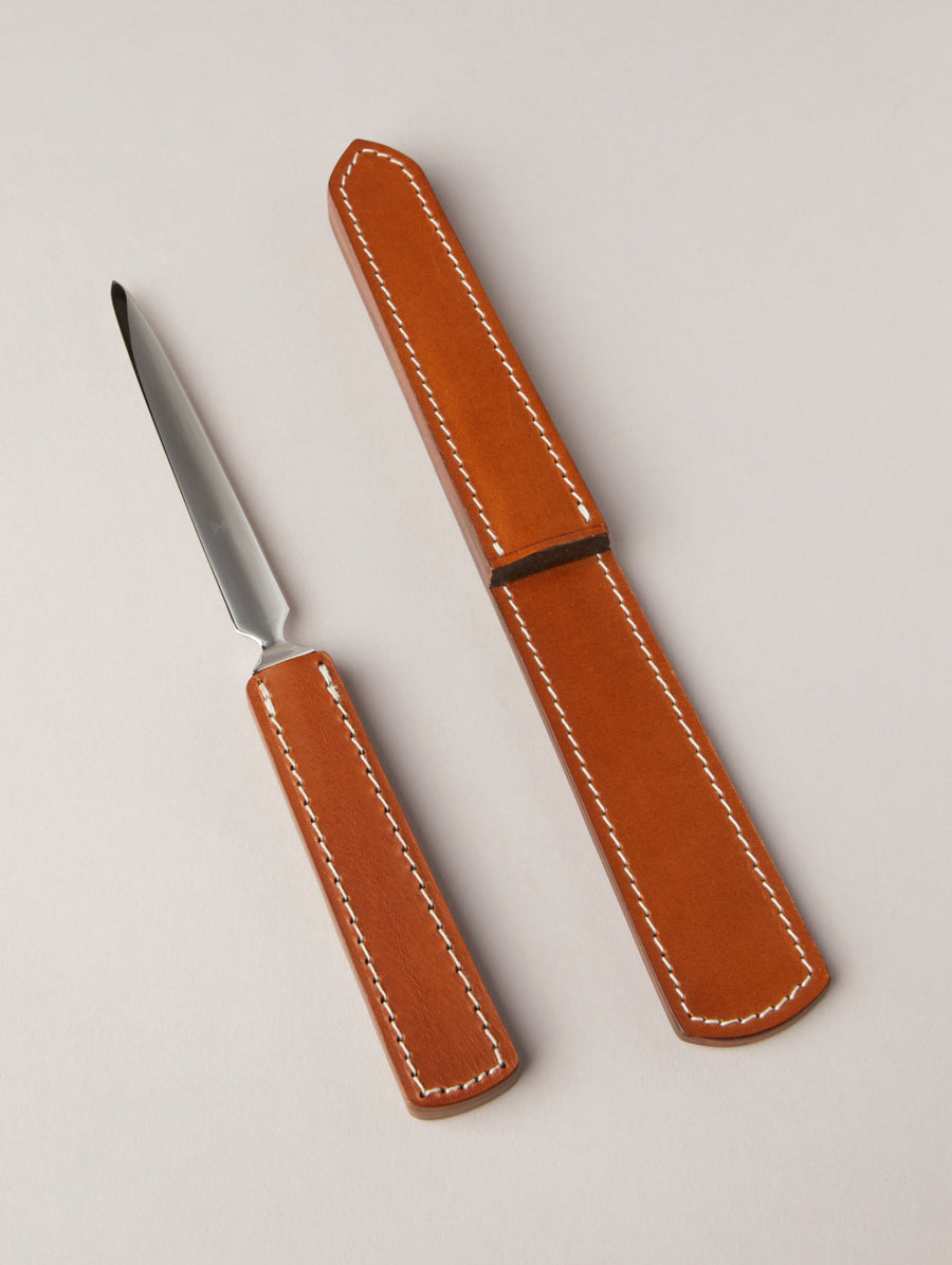 Tan Letter Opener With Case