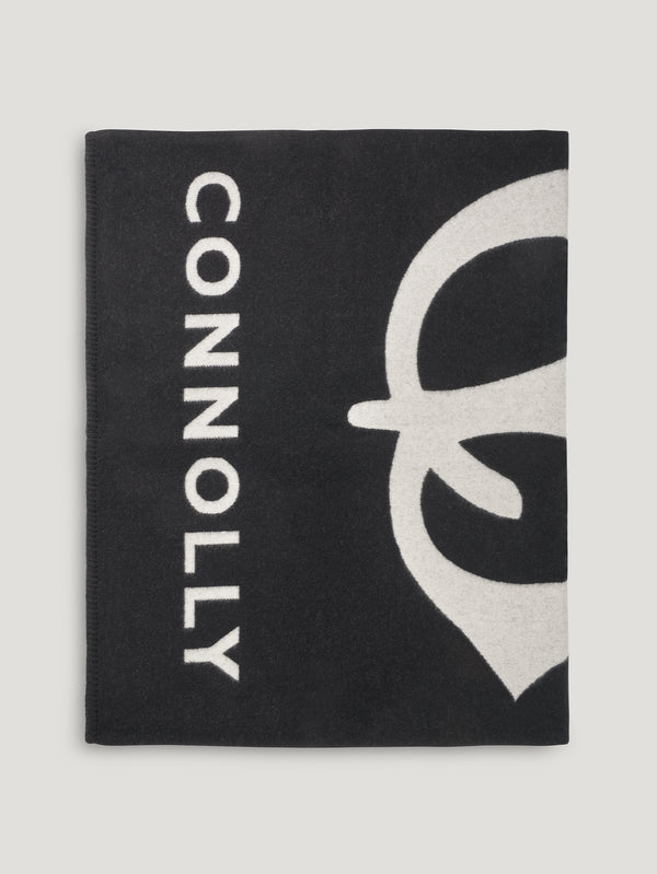 Black/White Connolly CB Blanket