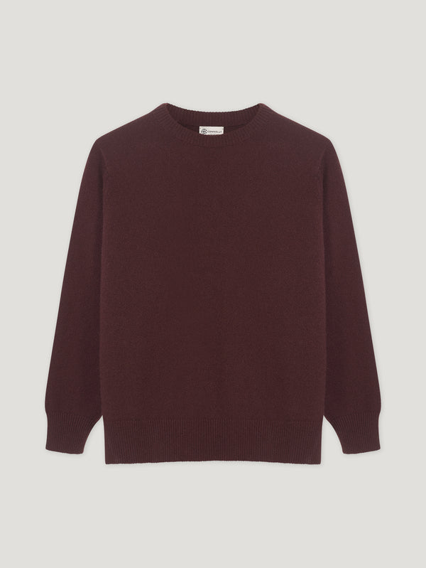 Burgundy 4 Ply Favourite Sweater