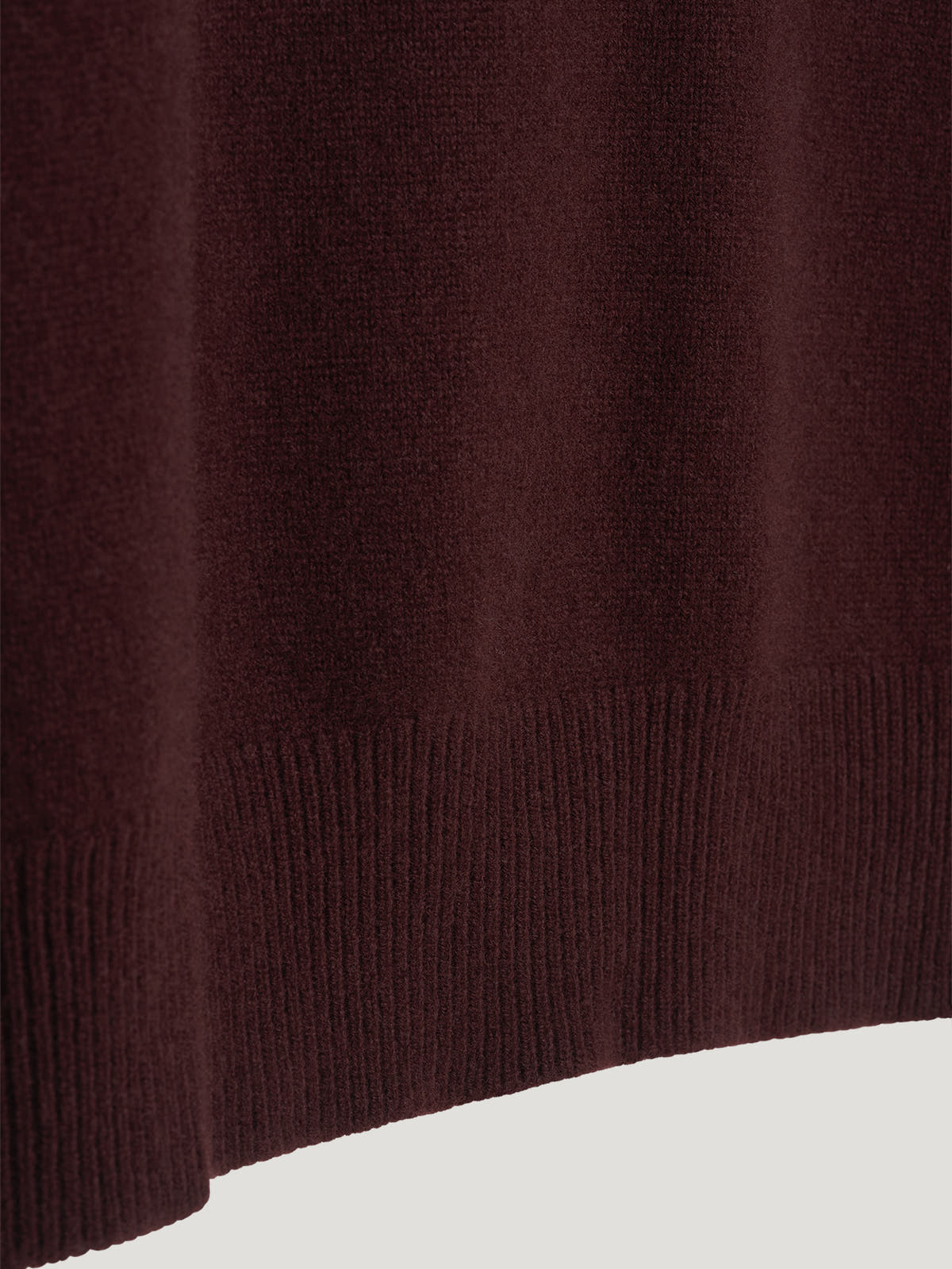 Burgundy 4 Ply Favourite Sweater - Connolly