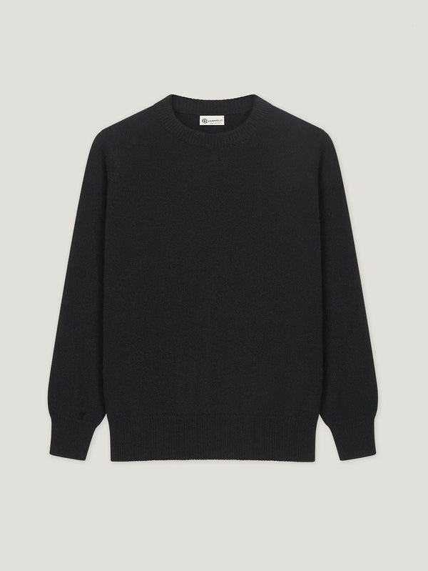 Black 4 Ply Favourite Sweater