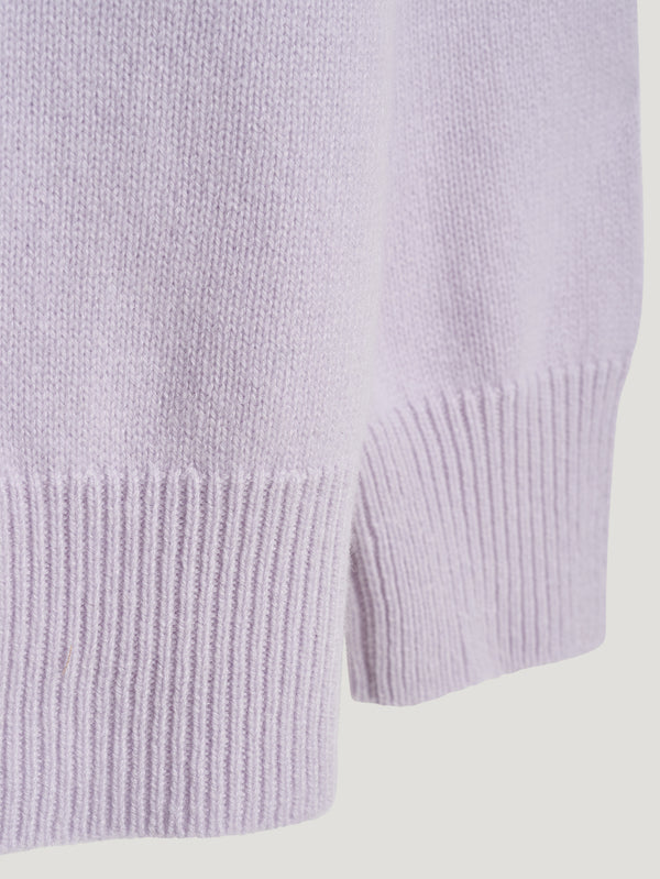 Lavender 4 Ply Favourite Sweater