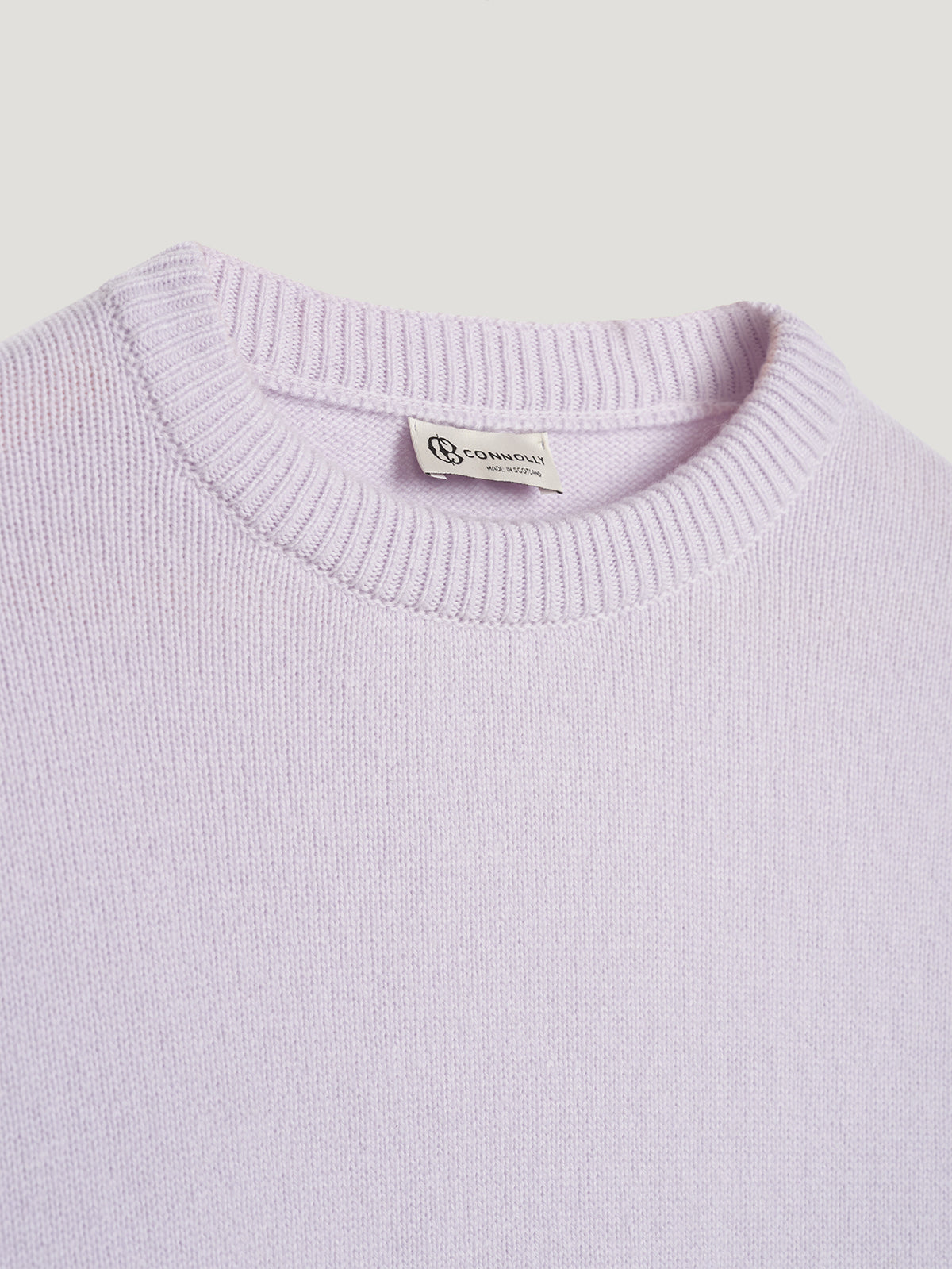 Lavender 4 Ply Favourite Sweater - Connolly