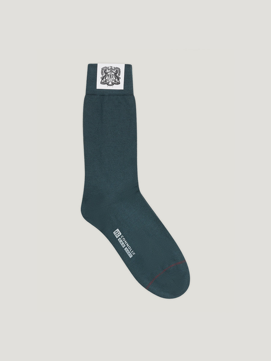Racing Green Cashmere and Silk Socks - Connolly