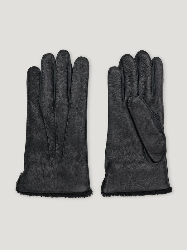 Black Cashmere Fleece Glove