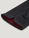 Black Suede Cashmere Lined Glove