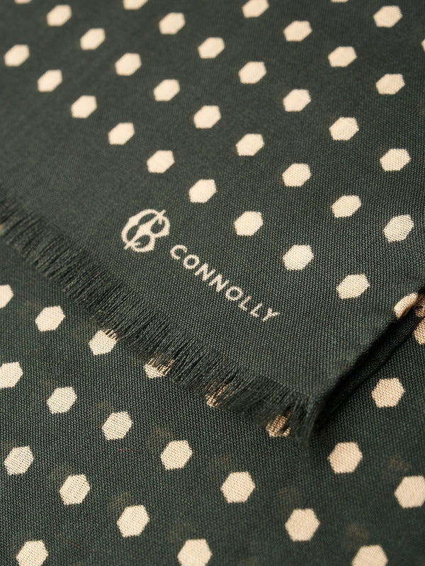Green Connolly Rivet Scarf