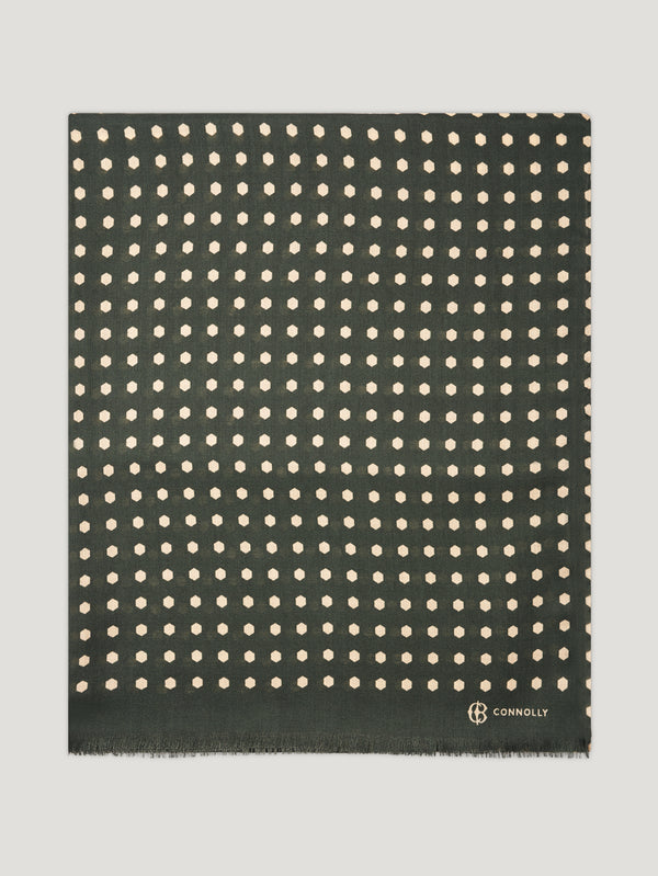 Green Connolly Rivet Scarf