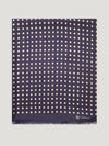 Navy Connolly Rivet Scarf