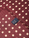 Burgundy Connolly Rivet Scarf