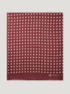 Burgundy Connolly Rivet Scarf