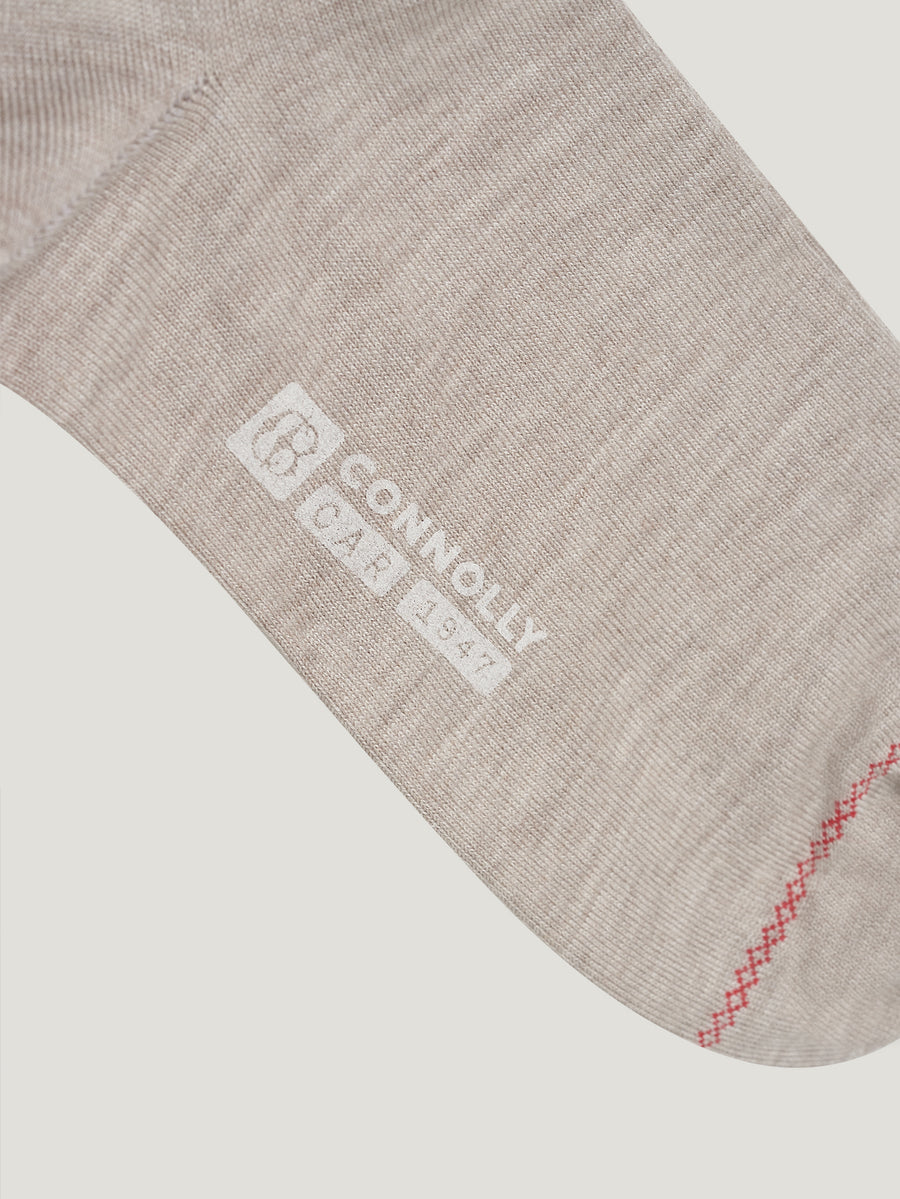 Natural Cashmere and Silk Socks - Connolly
