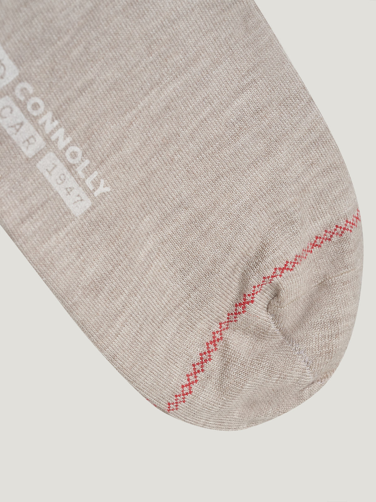 Natural Cashmere and Silk Socks - Connolly