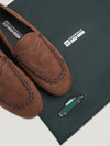 Dark Brown Driving Loafers