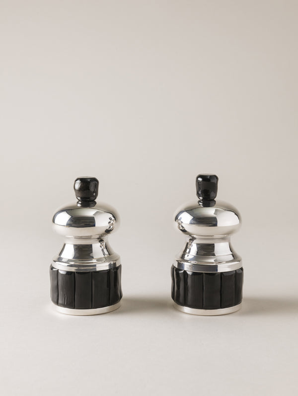 Pewter Table Pepper Mill