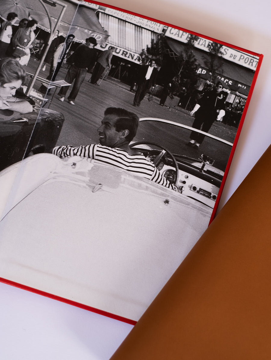 Red A4 Leather Bound Notebook