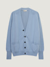Pale Blue Art Cardi