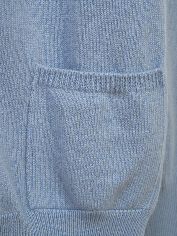 Pale Blue Art Cardi