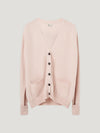 Powder Pink Art Cardi