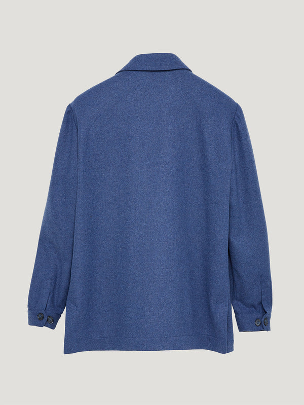 Blue Melange Jacket