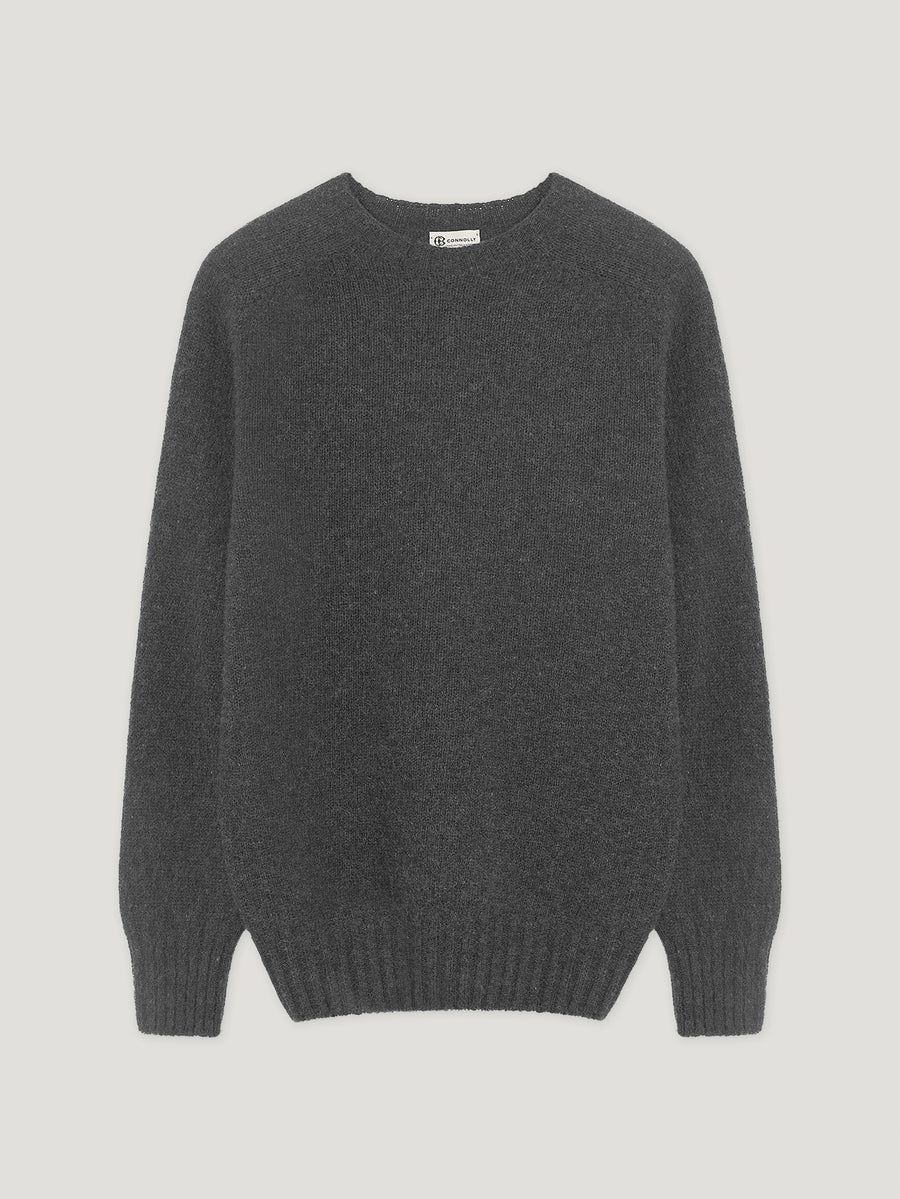 Smoulder Shetland Crew Neck - Connolly