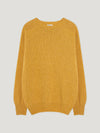Gold Shetland Crew Neck Sweater