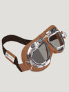 Dark Tan CB Tinted Driving Goggles
