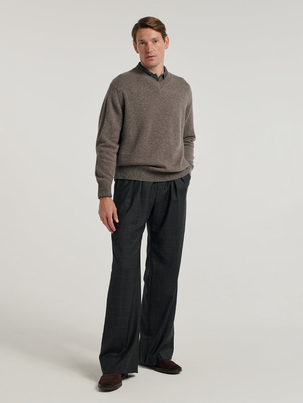 Elk 4 Ply Favourite V Neck Sweater