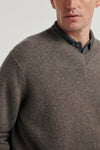 Elk 4 Ply Favourite V Neck Sweater