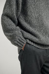 Dark Grey Oversized Chunky Knit