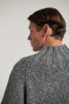 Dark Grey Oversized Chunky Knit