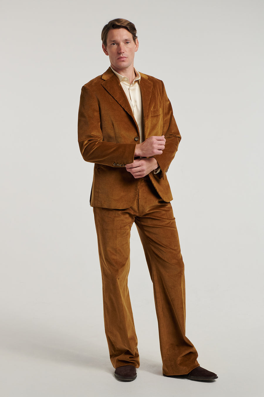 Vicuna Slouchy Trousers - Connolly