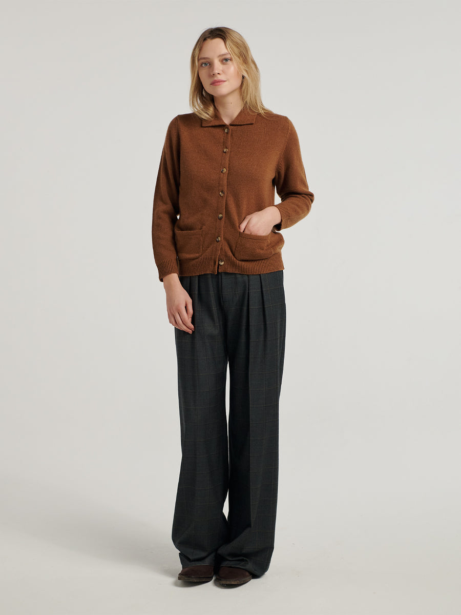 Grey Flannel Oxford Bags - Connolly