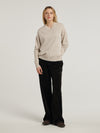 Brown Cord Sash Trousers