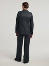 Charcoal Pinstripe Double Breasted Jacket