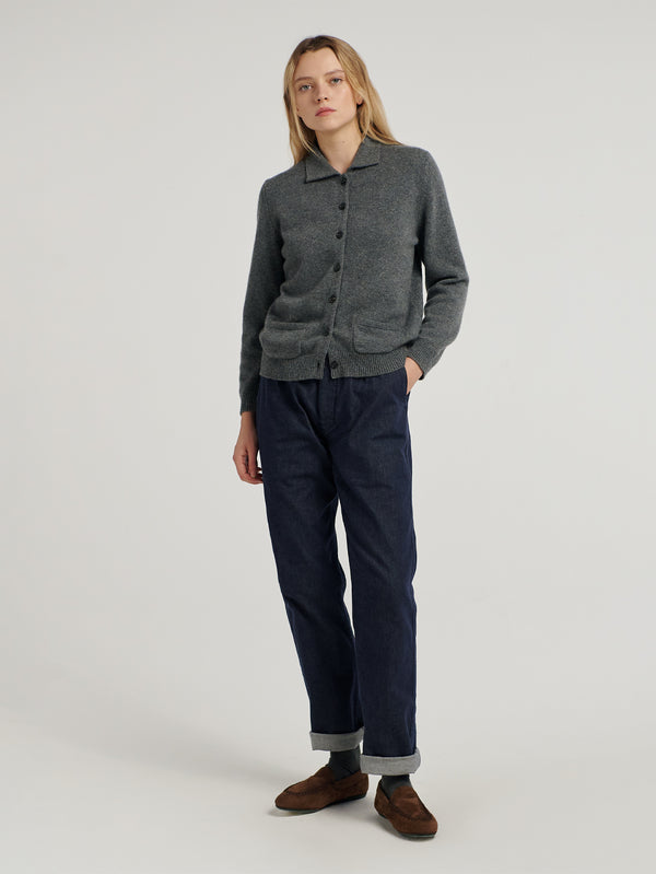 Grey Dorothy Cardigan
