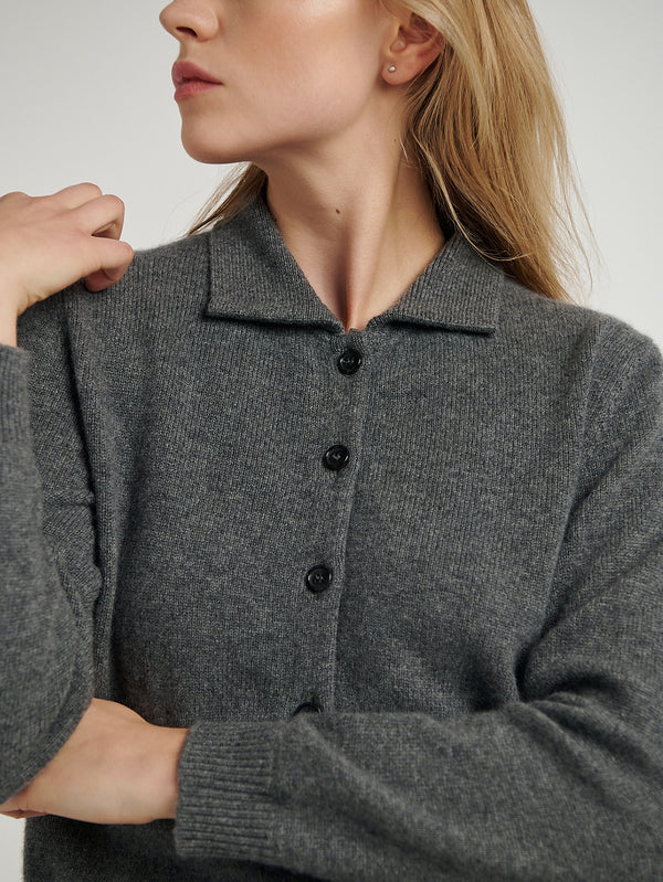 Grey Dorothy Cardigan