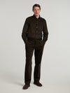 Dark Brown Cord Trousers