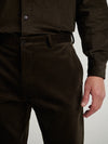 Dark Brown Cord Trousers